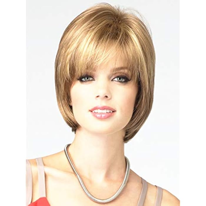 DILLARDS Fashion Exotic Elegant Fluffy Short Straight Wigs For Women Blond Sw0016-1 - Image 2